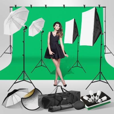 China Flexible Photography Backdrop Stand Light Kit Fotografia Set Portal Photography Studio Accessories for sale