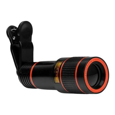 China Aluminum Plastic Camera Lens+Glass+ABS Telescope 12x Zoom Camera Lens Mobile Phone Optics for sale