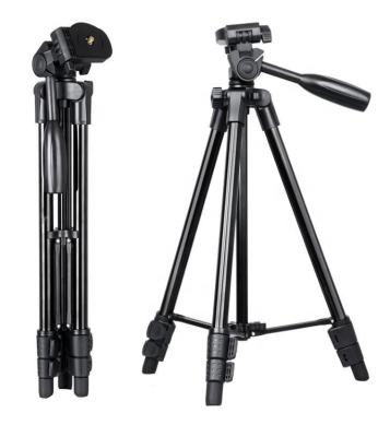 China Foldable Professional Camera Tripod Stand Tripod Mobile Phone and Camera for sale