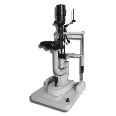 China Two Lamp Magnification Acrylic Ophthalmic Split Slit Lamp Microscope for sale