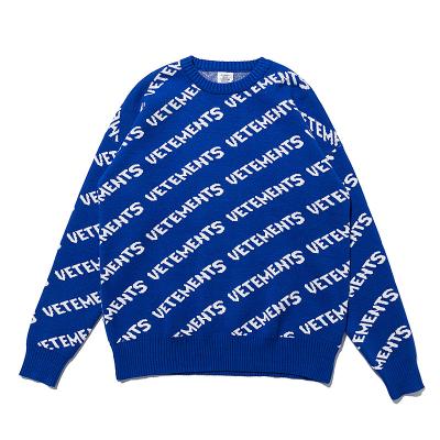 China Custom Wholesale Anti-wrinkle Women's Mens Sweaters Knitted Pullover for sale