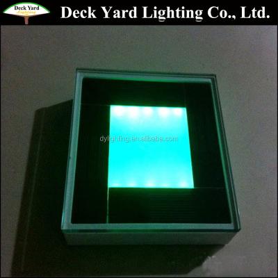 China Waterproof Garden Step Lightings Outdoor Solar Stone Stepping Lights for sale