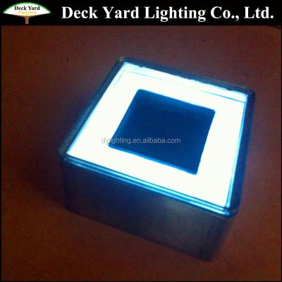 China IP67 Outdoor Garden Landscape Lighting Decorative Square Led Inground Paver Stone Lights for sale