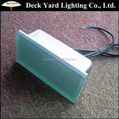 China Garden Brick Light Led Step Wall Light Outdoor Led Square Led Decorative Stair Case Lights for sale