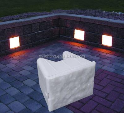 China Outdoor 12V LED Outdoor Wall Light For Retaining Wall Lighting Landscape LED Pillars Lights For Brick Paver Lights for sale