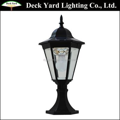 China Outdoor LED Solar Powered Post Lights Outdoor Lamp Post For Garden Fence Pillar Lights for sale