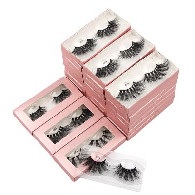 China 1pairs 1pairs set set 1pair 25mm thick lashes real strip 3d eyelashes hot popular wholesale false mink lashes for sale