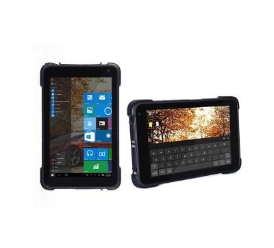 China Waterproof Rugged Tablet 8 Inch 8500mAh Built In Battery Win10 Cherrytrail Z8350 Tablet PC Supports GPS for sale