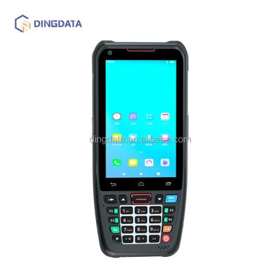 China Handheld Computer 4 Inch PDA Barcode Scanner Mobile Android 11 Handheld Terminal For Inventory Retail System for sale