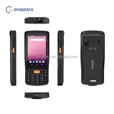 China Handheld Computer 4 Inch With Numeric Keypad And Built-in NFC PDA Rugged Android PDA 4G Charging Android Barcode Scanner Industrial Dock for sale