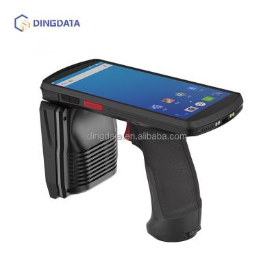 China Handheld RFID terminal 6 inch 2D qr code reader pda windows 10 barcode handheld terminal scanner with nfc rfid reader medical device pdas for sale