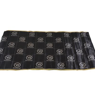 China Factory Direct Supply Butyl Rubber Aluminum Black Car Sound Deadening Mat Material Sound Deadening Butyl Rubber for sale