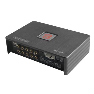 China Aluminum High-End Car DSP Amp Factory Good Quality Channel DSP Amplifier6 Audio Auto Tuning 6 Channel for sale