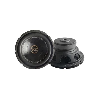 China 12 Inch Car Audio Componen Single Voice Coil Professional Audio OEM Iron The Price Rms10inch 200w Subwoofer for sale