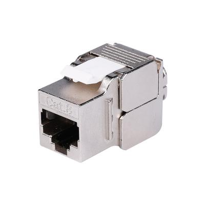 China Ladder Jack Network Connector of CAT8 STP Toolless Networking for sale