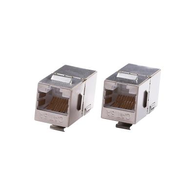 China Networking CAT6A/CAT6/CAT5E STP INLINE COUPLE Keystone Jack for sale