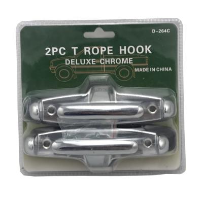 China Steel Chrome Stake Pocket Truck Tie Down Point with Toggle Bolt and Rubber Bumper for sale