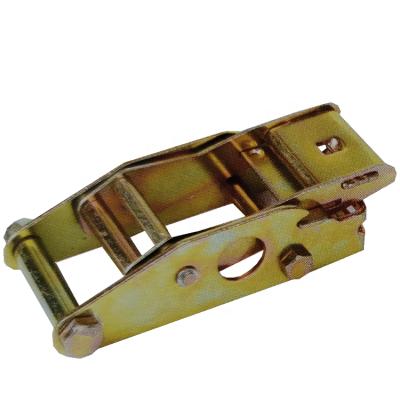 China Stainless Cargo Safety Ladder Ratchet Belt Side Buckle Tightening Over Center Buckle for sale