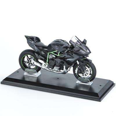 China +ABS H2R simulation alloy zinc alloy noise and motorcycle light ninja children's toys ornaments model gifts for sale