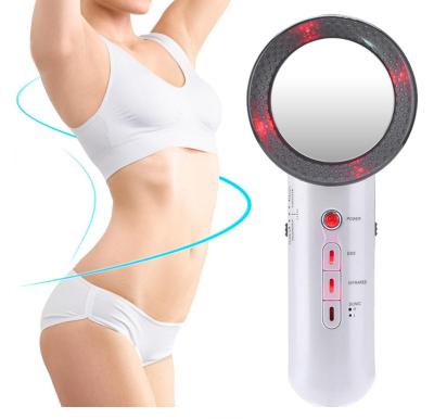 China Blood Vessels Removal Quick Sample 3 In 1 Infrared Therapy EMS Ultrasonic Slim Body Massager for sale