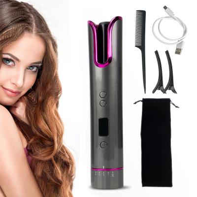 China Automatic Rotating Portable Wireless Hair Curler Professional Hair Roller Roller China Manufacturer for sale