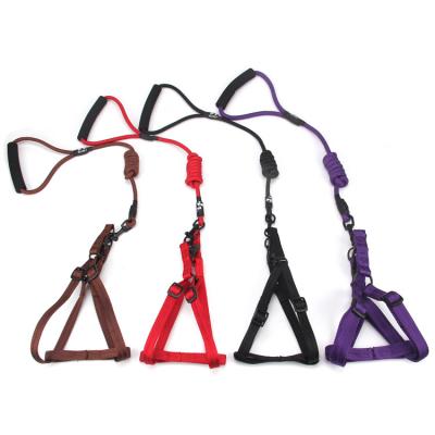 China Personalized Explosion-proof chest strap dog traction rope, used for large and medium-sized dog neck adjustable dog traction rope for sale