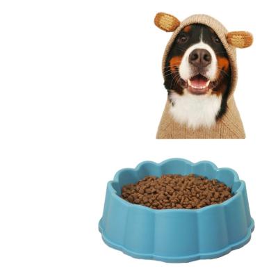 China Non-automatic ONE PET Factory Price Wholesales Custom Portable Dog Feeding Drinking Bowl Non-Slip Design Pet Bowl for sale