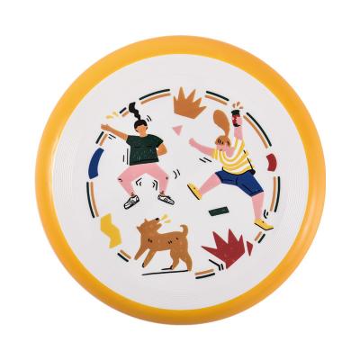 China Sustainable Custom  High Quality Pet Flying Disc Toy Outdoor Training Sport Flying Disc  Interactive Dog Toy for sale