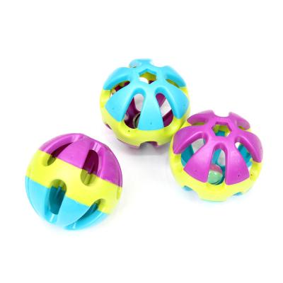 China Sustainable Pet Supply Food Grade Durable Dog Play Toy Teeth Cleaning Balls Pet Interactive Chewing Toy Ball For Training Dog for sale