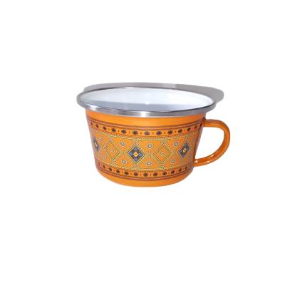 China Durable High Quality Hot-selling Decal Enamel Mug for sale