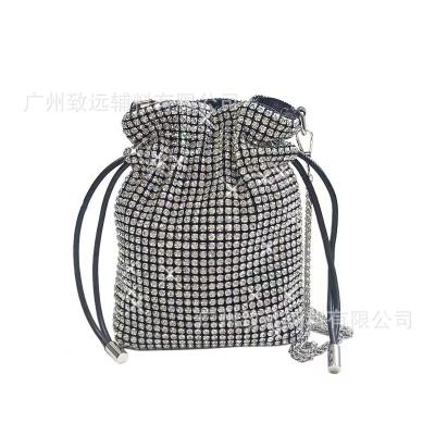 China 2022 New Alexander aw Purse Blingbling Diamond Underarm Bag King Full Diamond Rhinestone Adult Bag for sale