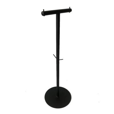 China (Other) Creative Design Adjustable Restaurant Coffee Table Side Rack For Hat And Bag Restaurant Table Side Coat Hanging Rack for sale