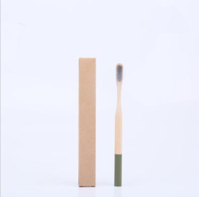 China Wholesale A03 Bamboo Toothbrush Eco-friendly Manual Toothbrush Natural Toothbrush for sale