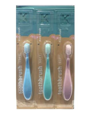 China Manual Toothbrush Baby Toothbrush Soft Teeth Whitening Child Toothbrush for sale