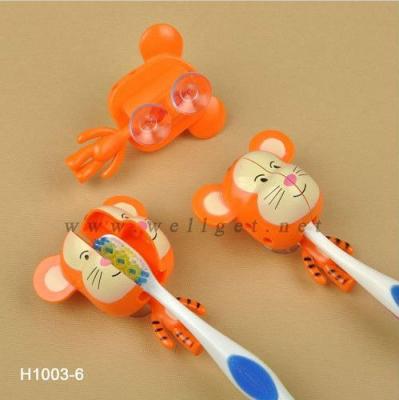 China OEM Accpeted 2013 Automatically Closed Double Tumbler Toothbrush Holder for sale