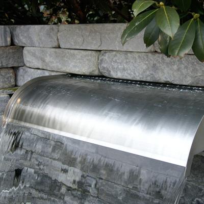 China Outdoor Waterfall Garden Waterfall Minimalist Pool Fountain for sale