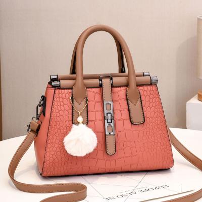 China Motion Sensing 2023 Fashion Crocodile Female Elegant Pattern Leather Women Tote Bags Ladies Handbags Shoulder Purse For Women Luxury for sale