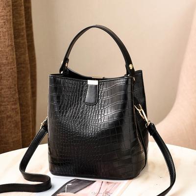 China 2023 Custom Made High Quality Leather Pattern Women's RFID Fashion PU Crocodile Bags Handbag for sale