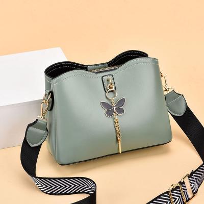 China 2023 hot sale motion detection bag one main fenne high quality vegan shoulder bag hobo bag leather handbag for women luxury for sale