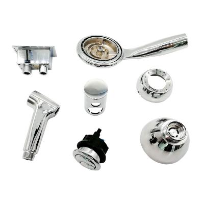 China Home Application Plated Plastic Injection Molding ABS Chrome Plating Insert Parts Manufacturer Custom Products for sale