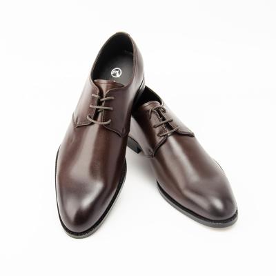 China Wholesale Italian Derby Mens Shoes Custom Genuine Leather Official Formal Shoes Breathable For Men for sale