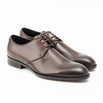 China Wholesale Leather Mens Gentleman's Breathable Shoes Work Derby Men Formal Office Dress Business Shoes for sale