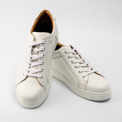 China 2022 fashion trend white men's custom made leather casual shoes for men for sale