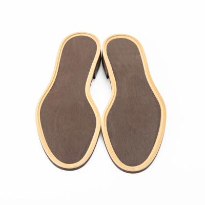 China Hot Product Round Rubber Shoe Outsole Round Head Men Dress Leather Shoes Sole for sale