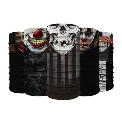 China Popular Custom Design Bandana Popular Seamlesstube Bandanas Buff Polyester Headwear Men S Face Cover Bandana for sale