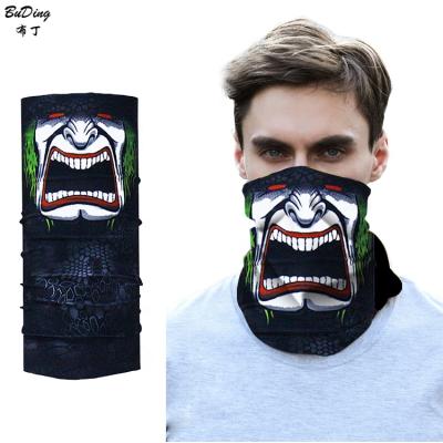 China Popular Wholesale Custom Recycling Bandana Multifunctional Polyester Skull Tube Seamless Bandana for sale