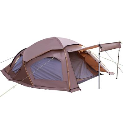 China Extended Type Outdoor Going Hiking Family Days Party Hot Sale Polyester Top Set Style Construction Climbing Camping Tent for sale