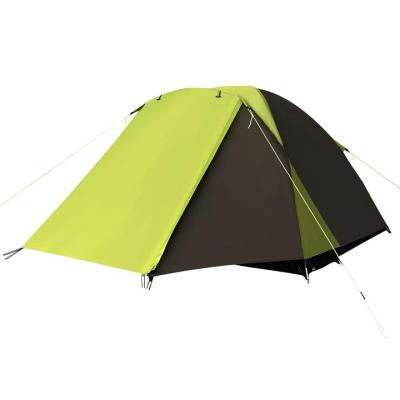 China Extended type sale family days party beach tent outdoor hiking hot double layer 3-4 people climbing camping tent for sale