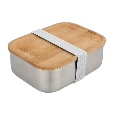 China Sustainable Adults And Kids Bamboo Bento Lunch Box Japanese Bamboo Containers Lid Lunch Box for sale