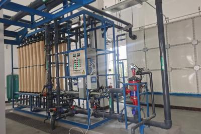 China Large Flow Ultrafiltration Water Treatment System For Food And Beverage Industry for sale